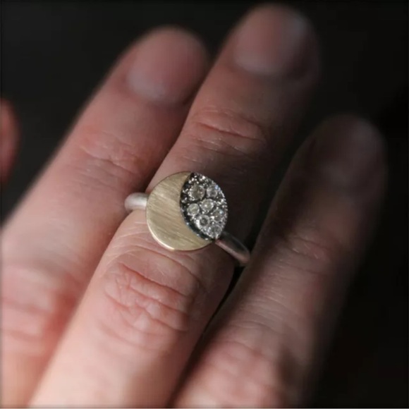 Women Fashion Cubic Zirconia Cool 925 Silver Ring Party Jewelry Gift - Picture 4 of 4